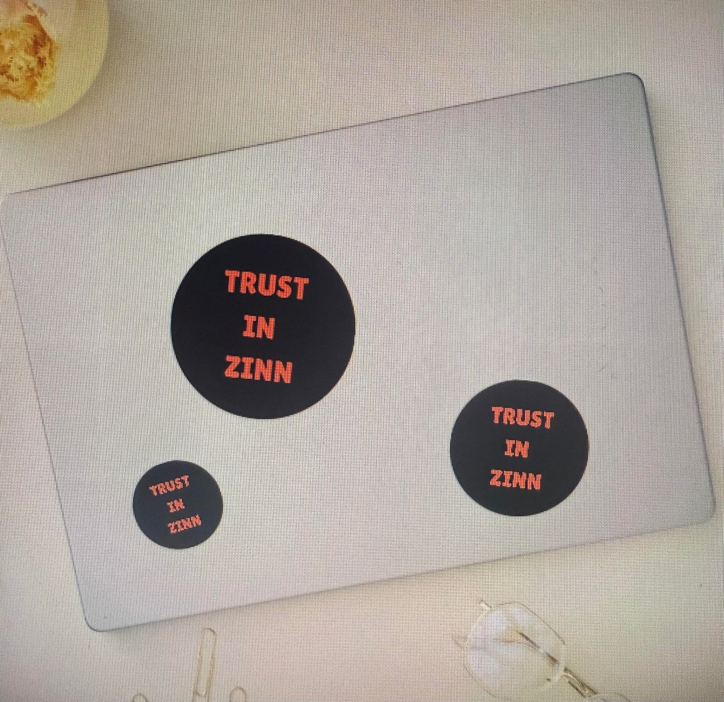 Trust in Zinn - Sticker - 2x2 Circle