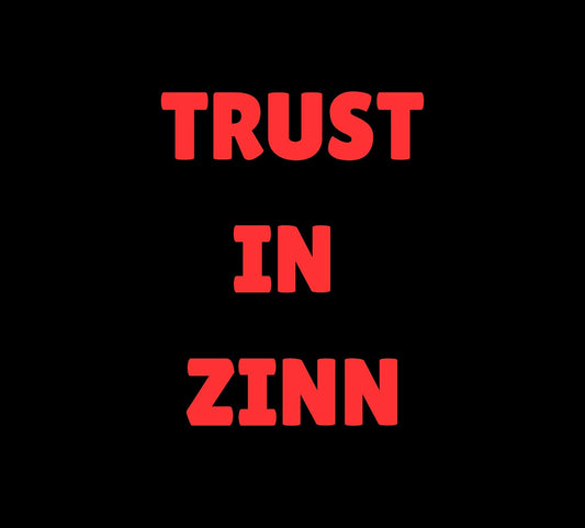 Trust in Zinn - Sticker - 2x2 Circle